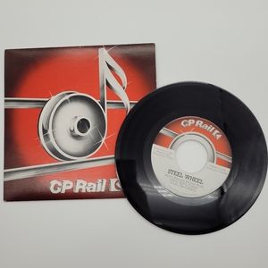 VINTAGE 45 7" VINYL RECORD | CP Rail "Grand Horizons" & "Steel Wheel"